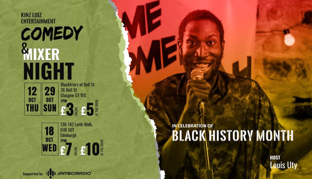 The Comedy & Mixer Night - Black History Month
