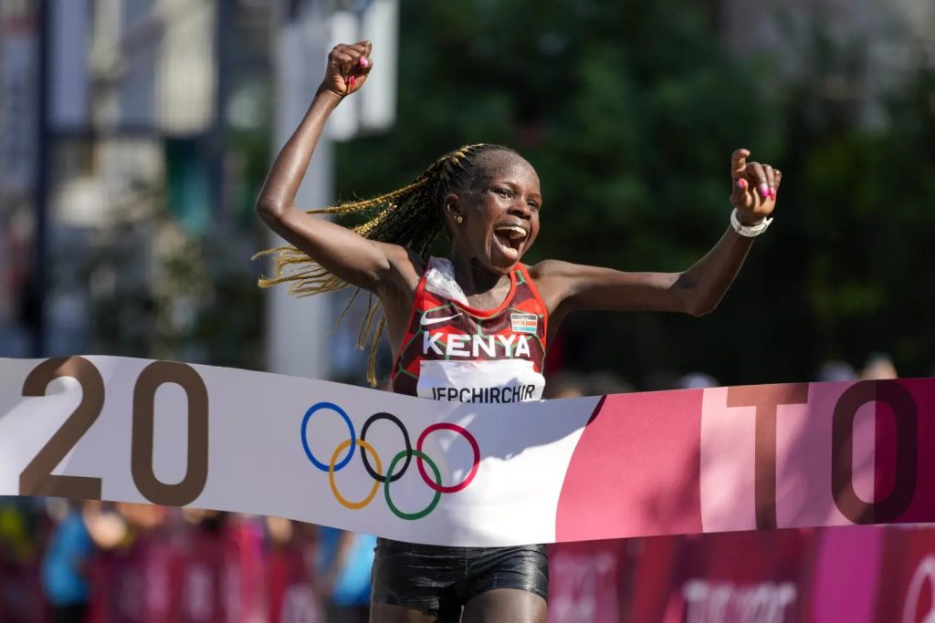 Kenyan Athlete Peres Jepchirchir Clinches Gold In Women's Half Marathon At World Road Running Championships