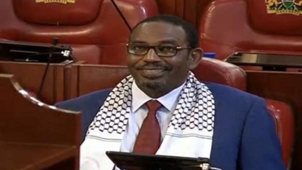 Kenyan Mp Sparks Controversy For Wearing Palestinian Scarf In Parliament