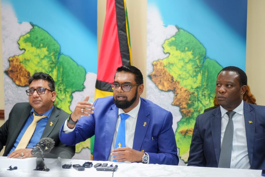 President Ali Holds Talks With Uk Minister To Address Guyana Venezuela Border Dispute