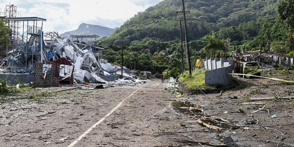 Seychelles Explosion Floods