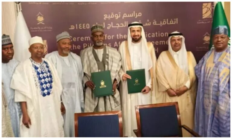 Nigeria Signs Mou With Saudi Arabia For Smooth Conduct Of 2024 Hajj