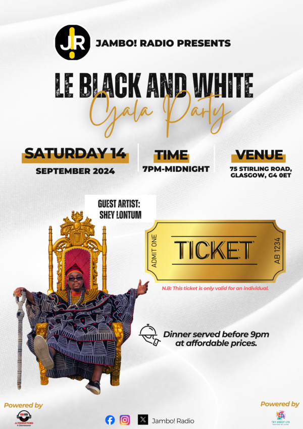 Ticket Le Black & White Gala Party.